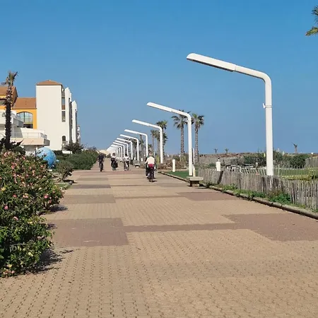 Front De Mer, Wifi, Très Joli Et Moderne Appt 1 Chambre, 4 Couchages, Palm Le Barcarès
