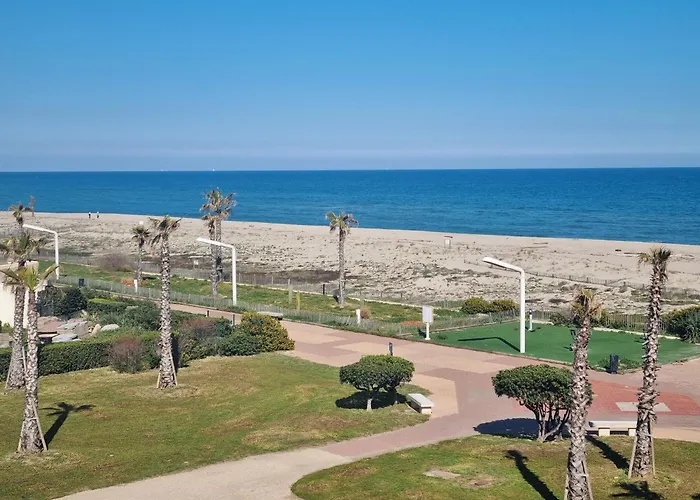 Апартаменты Front De Mer, Wifi, Tres Joli Et Moderne Appt 1 Chambre, 4 Couchages, Palm *