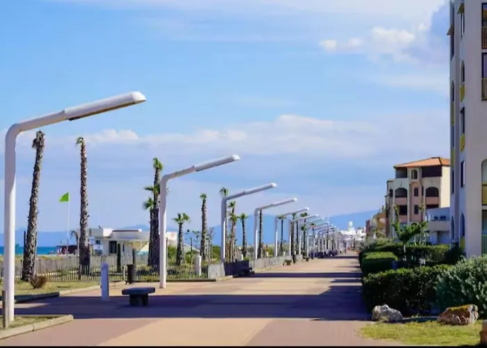 Front De Mer, Wifi, Tres Joli Et Moderne Appt 1 Chambre, 4 Couchages, Palm *