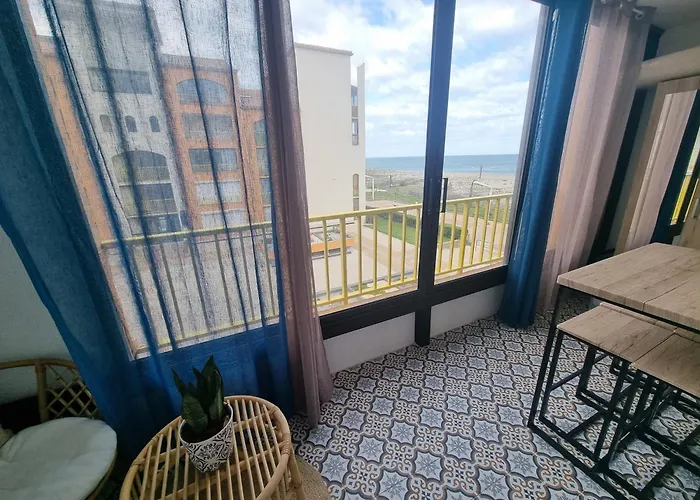 Front De Mer, Wifi, Tres Joli Et Moderne Appt 1 Chambre, 4 Couchages, Palm