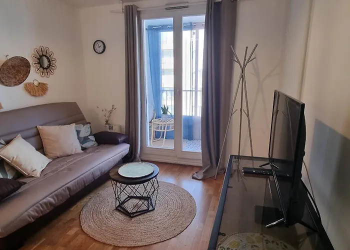 Front De Mer, Wifi, Tres Joli Et Moderne Appt 1 Chambre, 4 Couchages, Palm Ле Баркарес