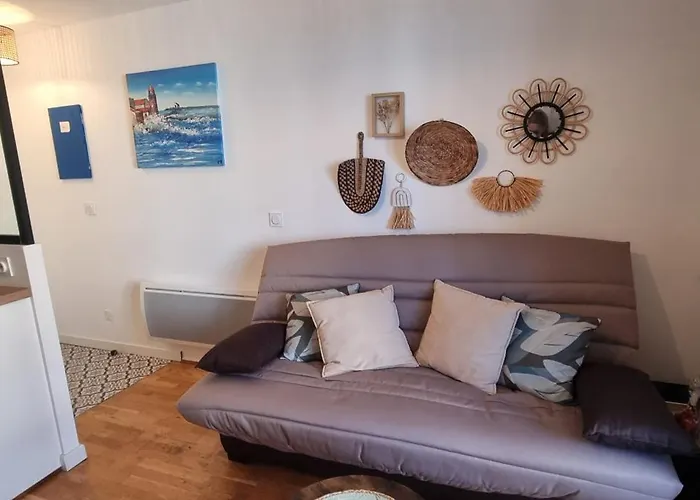Front De Mer, Wifi, Tres Joli Et Moderne Appt 1 Chambre, 4 Couchages, Palm *